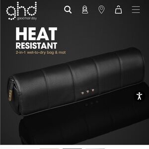 GHD 2-IN-1 HEAT-RESISTANT WET-TO-DRY BAG & MAT